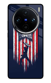 Captain America Marvel Art Vivo X100 Pro Back Cover